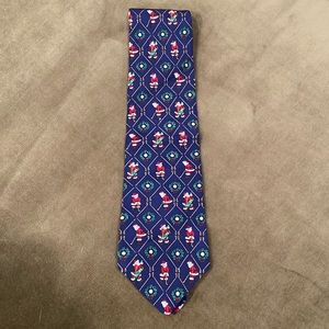 Golfer Santa necktie
